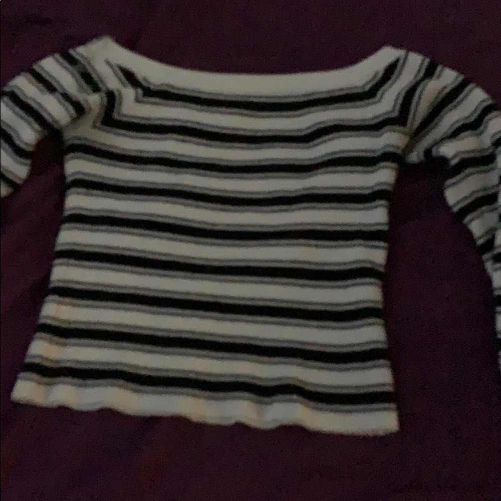 Black and white Long sleeve